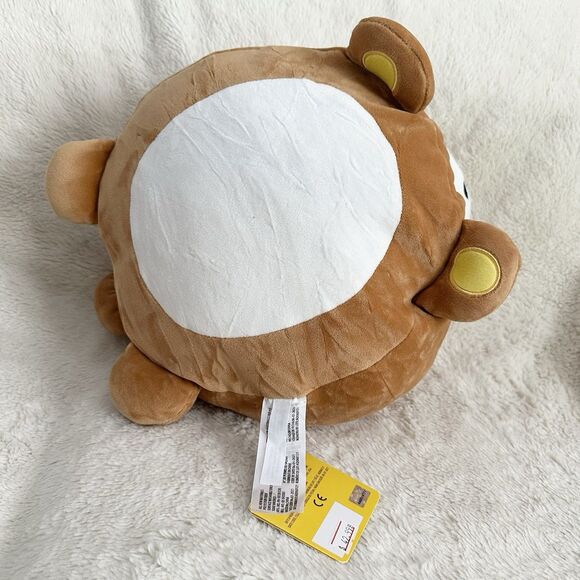 Rilakkuma San-X Original Mochi Cushion Plush Pillow Chairoikoguma Brown Bear Cub - Picture 5 of 8